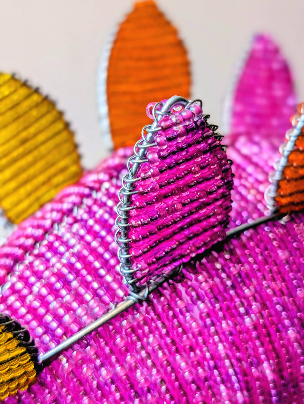 Beaded Wire Dinosaurs