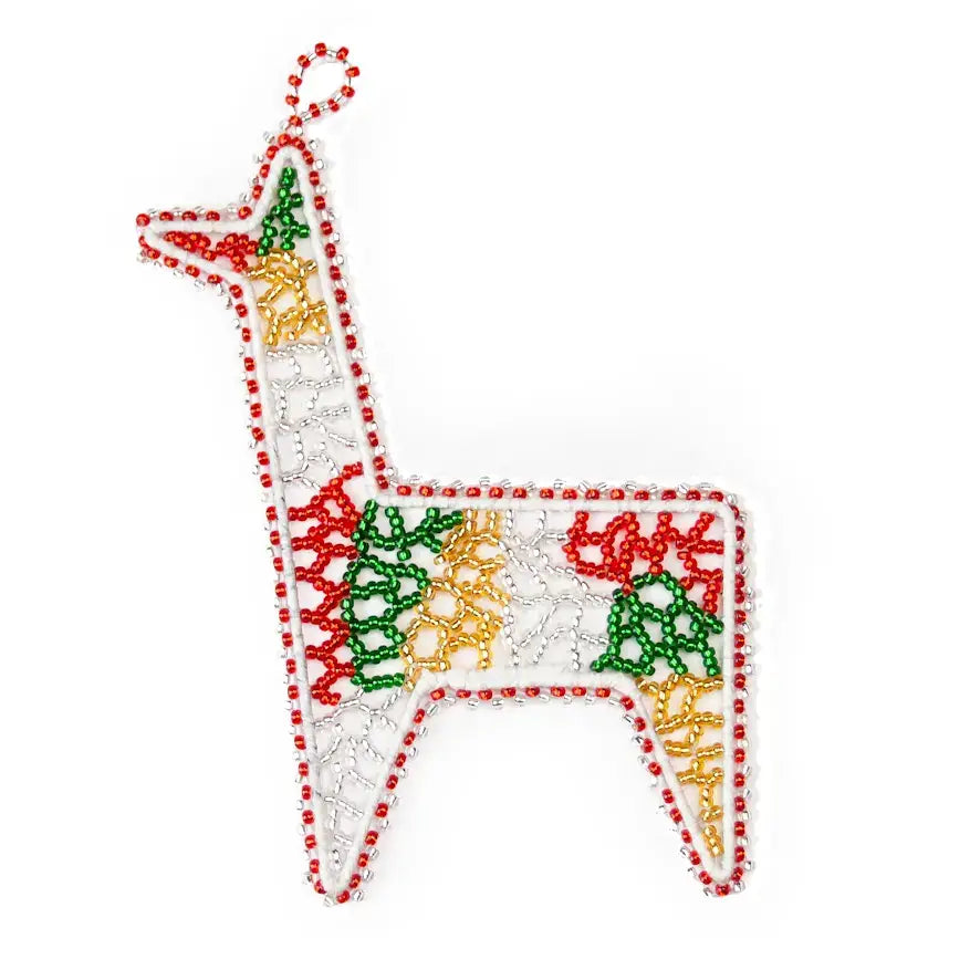 Beaded Ornament - Giraffe