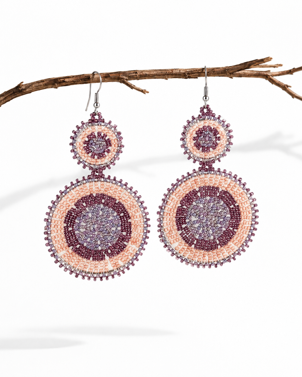 African Beaded earrings - Museum Gift Shop