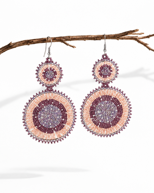 African Beaded earrings - Museum Gift Shop