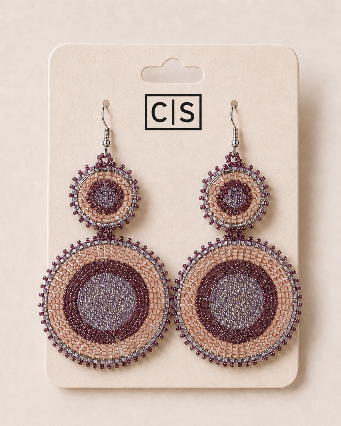 African Beaded earrings - Museum Gift Shop